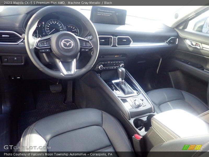 Machine Gray Metallic / Black 2023 Mazda CX-5 S Premium Plus AWD