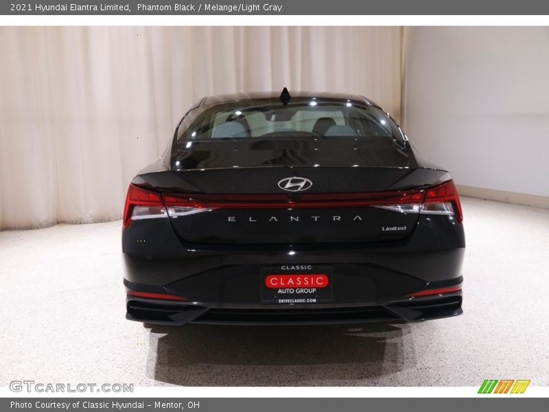 Phantom Black / Melange/Light Gray 2021 Hyundai Elantra Limited