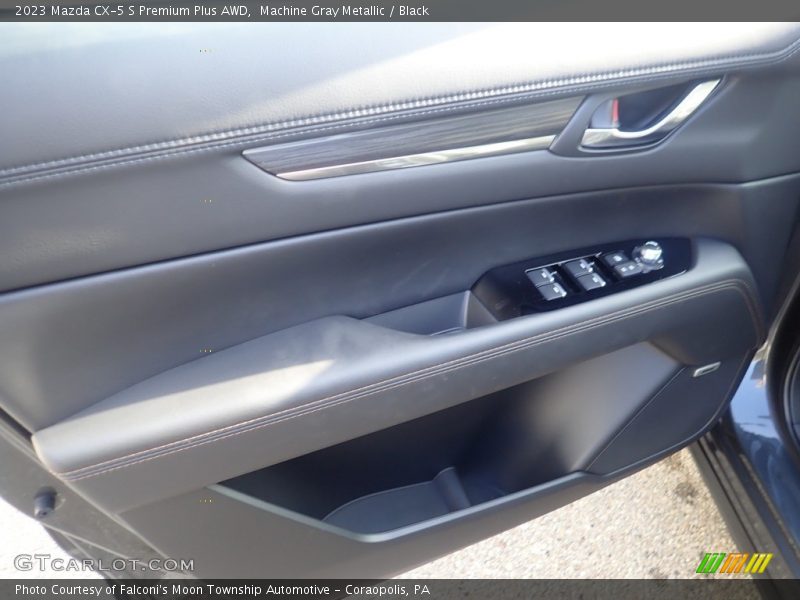Machine Gray Metallic / Black 2023 Mazda CX-5 S Premium Plus AWD