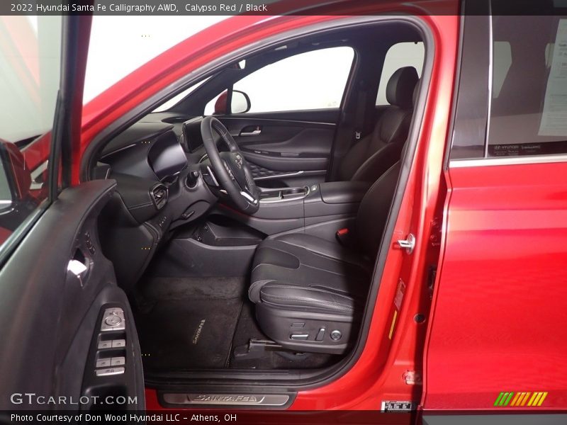 Calypso Red / Black 2022 Hyundai Santa Fe Calligraphy AWD