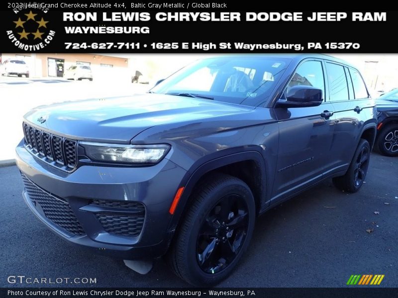 Baltic Gray Metallic / Global Black 2023 Jeep Grand Cherokee Altitude 4x4