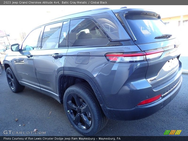 Baltic Gray Metallic / Global Black 2023 Jeep Grand Cherokee Altitude 4x4