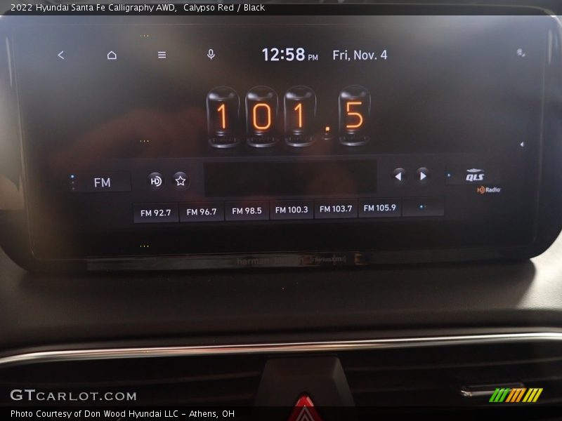 Calypso Red / Black 2022 Hyundai Santa Fe Calligraphy AWD