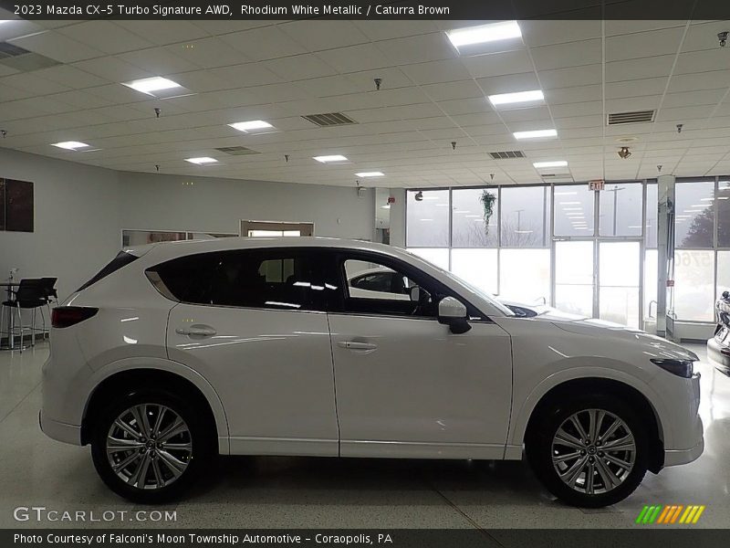  2023 CX-5 Turbo Signature AWD Rhodium White Metallic