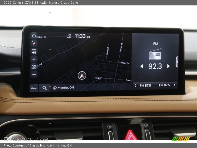 Makalu Gray / Dune 2022 Genesis G70 3.3T AWD