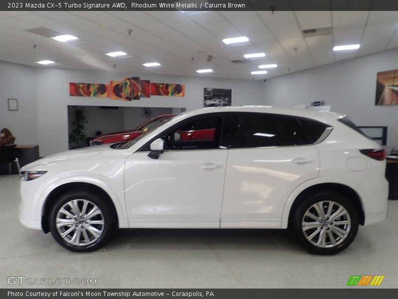  2023 CX-5 Turbo Signature AWD Rhodium White Metallic