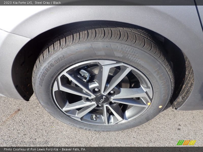 Steel Gray / Black 2023 Kia Forte LXS