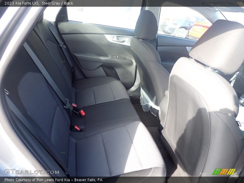 Steel Gray / Black 2023 Kia Forte LXS