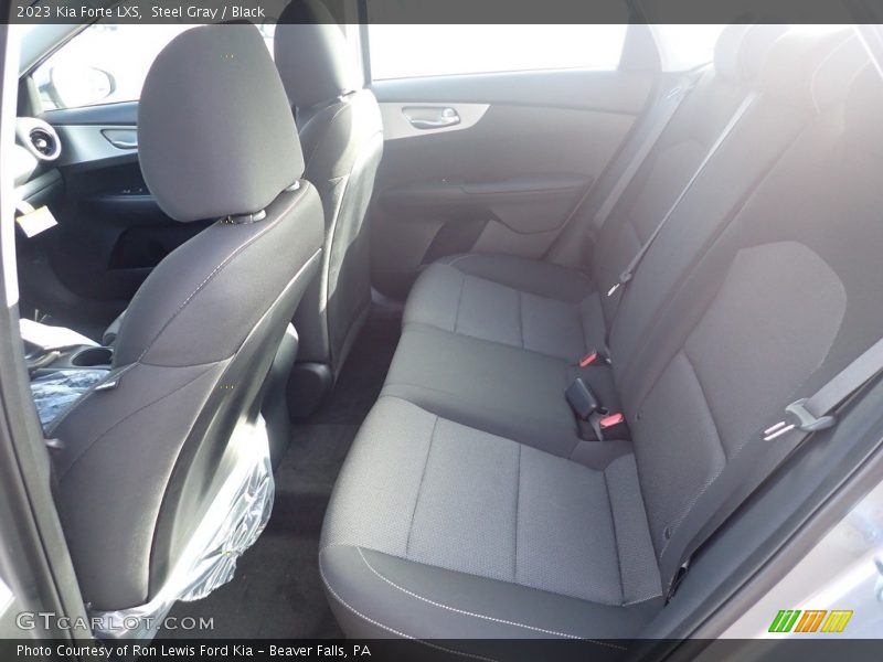 Steel Gray / Black 2023 Kia Forte LXS