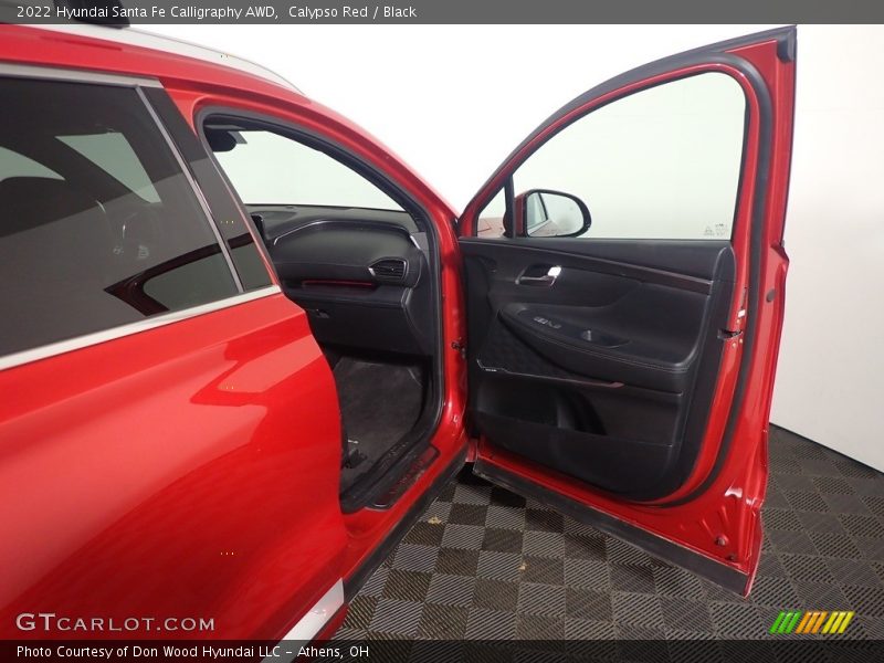 Calypso Red / Black 2022 Hyundai Santa Fe Calligraphy AWD