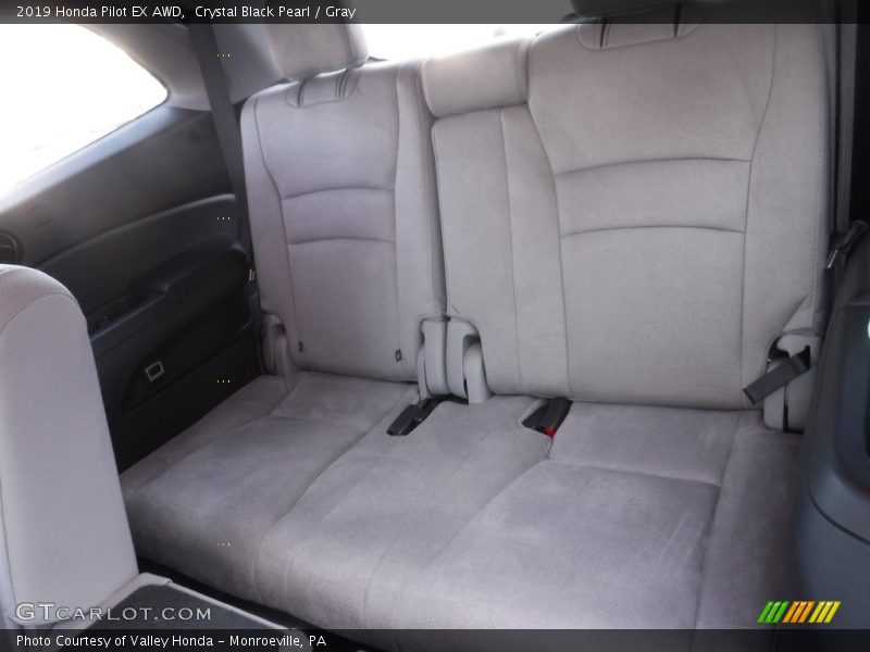 Crystal Black Pearl / Gray 2019 Honda Pilot EX AWD