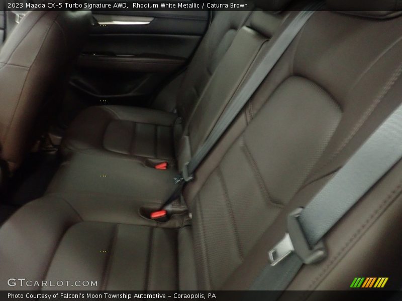 Rear Seat of 2023 CX-5 Turbo Signature AWD