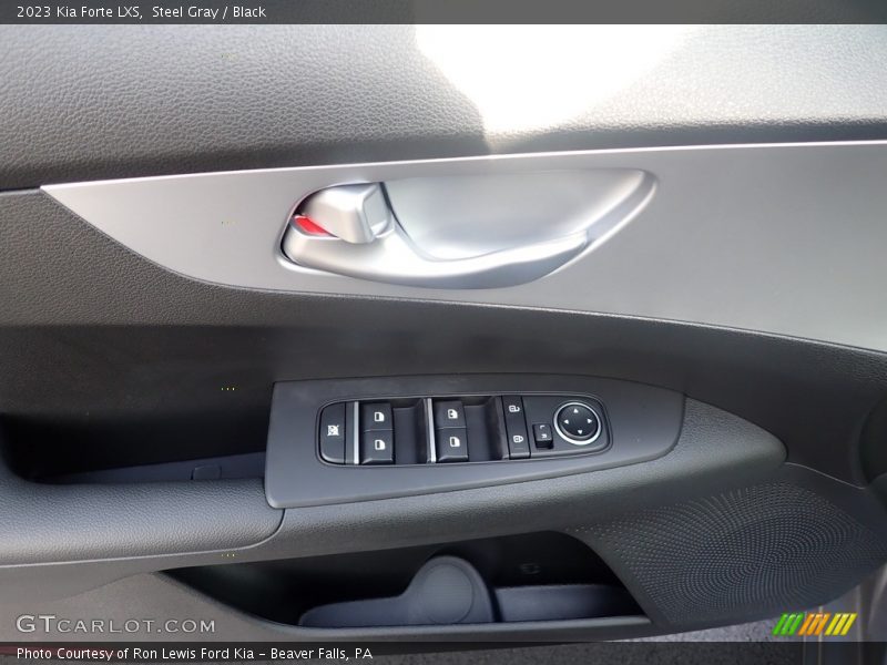 Steel Gray / Black 2023 Kia Forte LXS