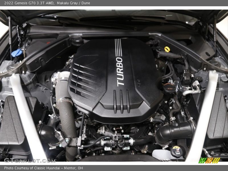  2022 G70 3.3T AWD Engine - 3.3 Liter Turbocharged DOHC 24-Valve VVT V6