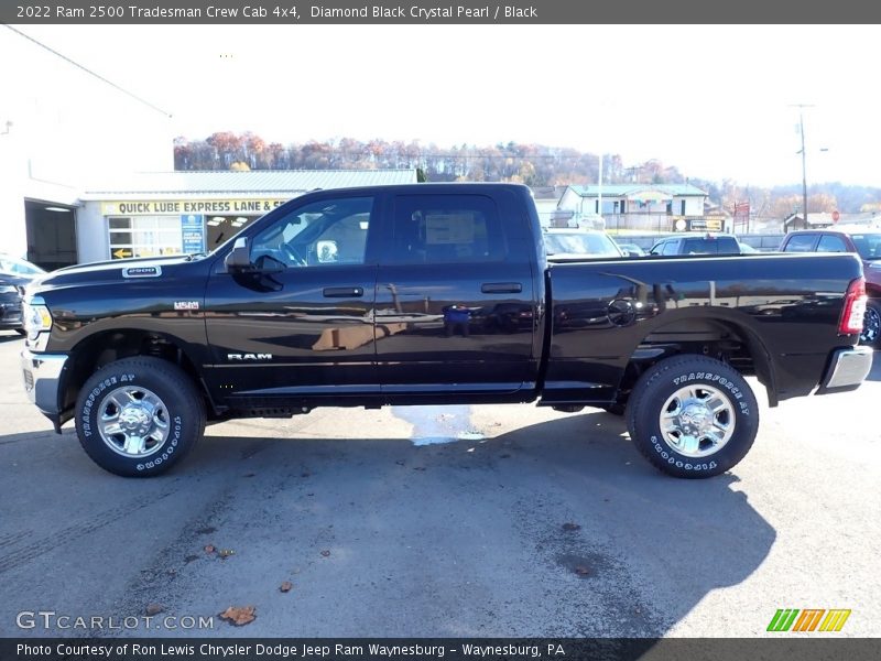 Diamond Black Crystal Pearl / Black 2022 Ram 2500 Tradesman Crew Cab 4x4