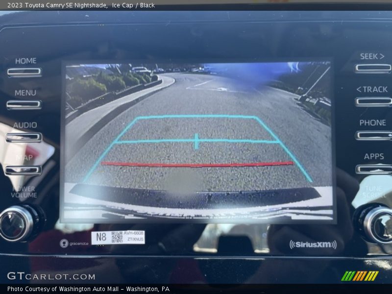 Ice Cap / Black 2023 Toyota Camry SE Nightshade