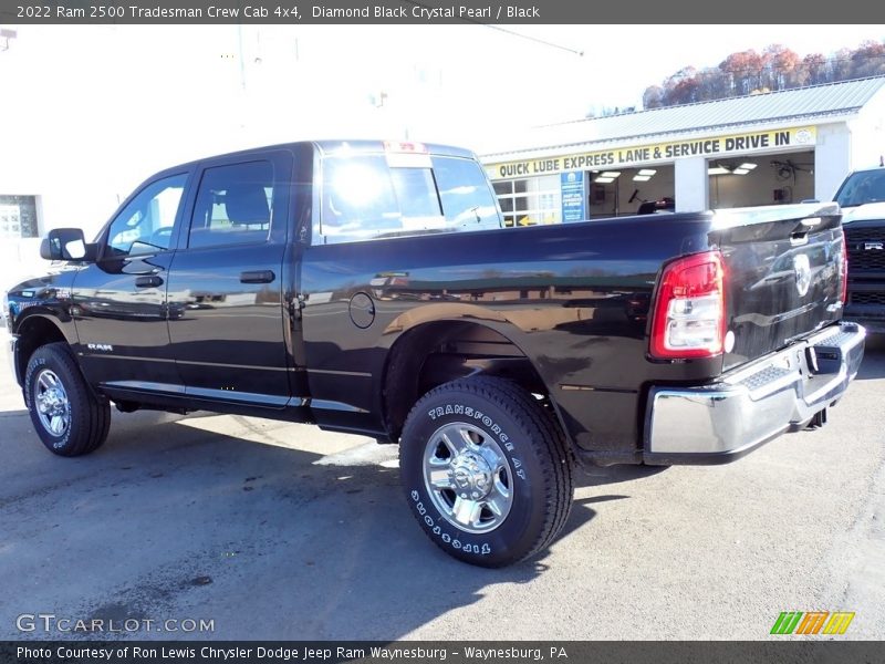 Diamond Black Crystal Pearl / Black 2022 Ram 2500 Tradesman Crew Cab 4x4