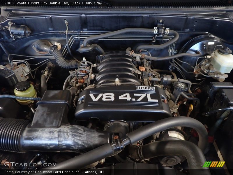 Black / Dark Gray 2006 Toyota Tundra SR5 Double Cab