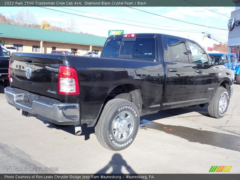 Diamond Black Crystal Pearl / Black 2022 Ram 2500 Tradesman Crew Cab 4x4