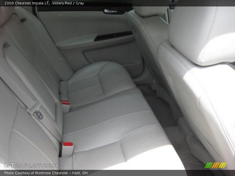 Victory Red / Gray 2009 Chevrolet Impala LT