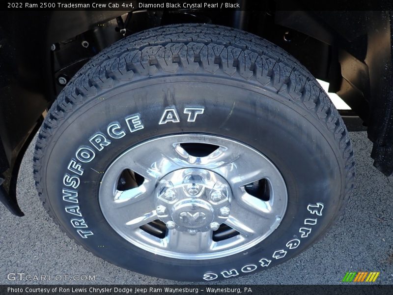 Diamond Black Crystal Pearl / Black 2022 Ram 2500 Tradesman Crew Cab 4x4