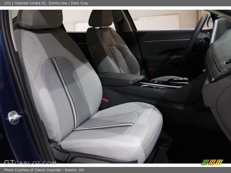 Stormy Sea / Dark Gray 2021 Hyundai Sonata SE