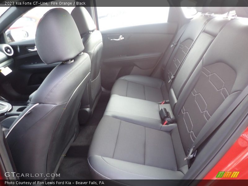 Rear Seat of 2023 Forte GT-Line