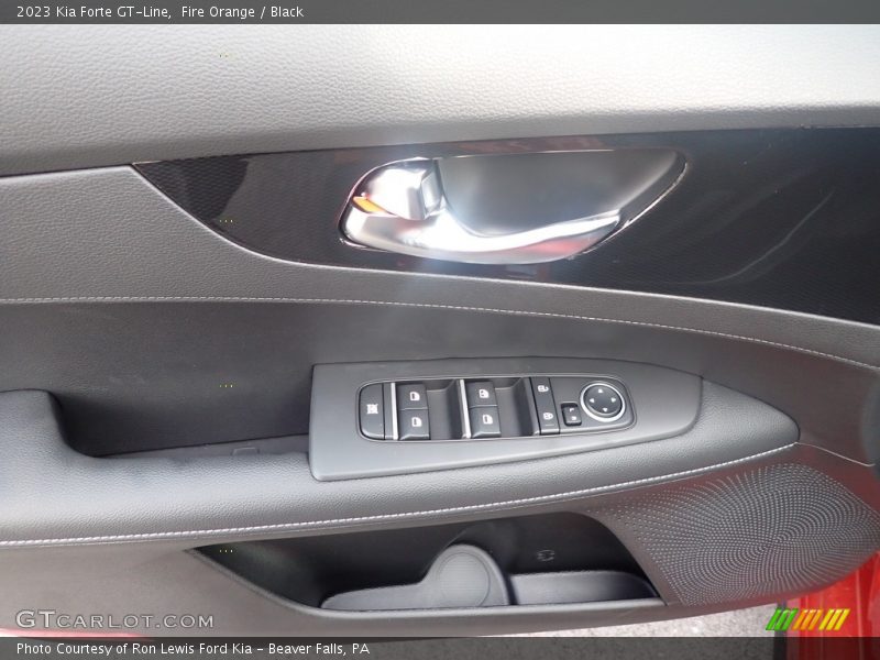 Fire Orange / Black 2023 Kia Forte GT-Line