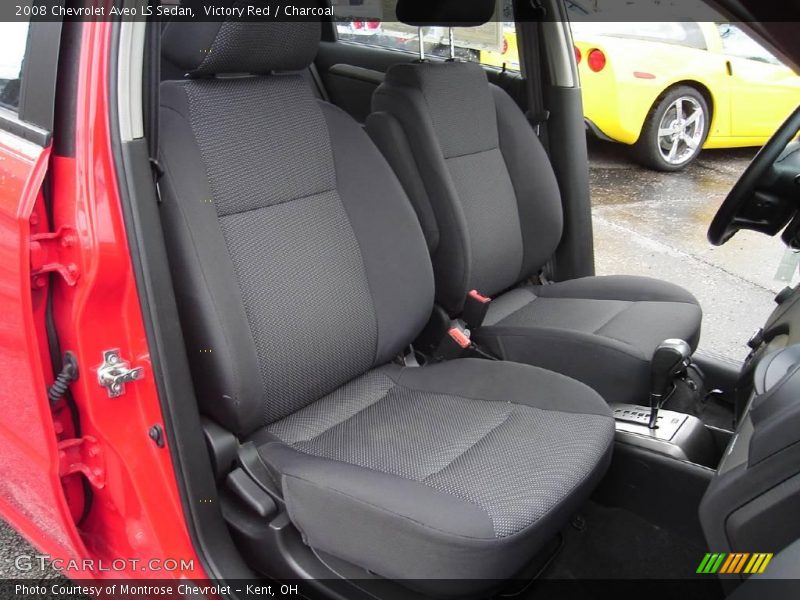 Victory Red / Charcoal 2008 Chevrolet Aveo LS Sedan