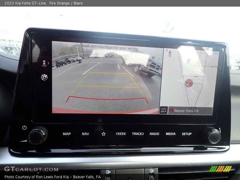 Controls of 2023 Forte GT-Line