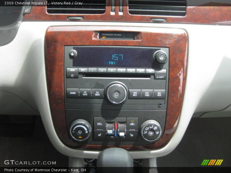 Victory Red / Gray 2009 Chevrolet Impala LT