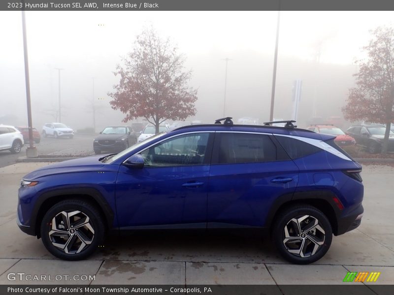 Intense Blue / Black 2023 Hyundai Tucson SEL AWD