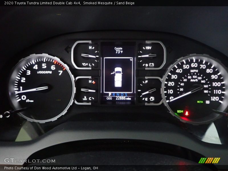  2020 Tundra Limited Double Cab 4x4 Limited Double Cab 4x4 Gauges