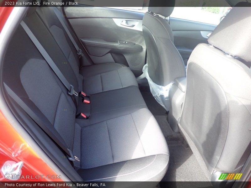 Fire Orange / Black 2023 Kia Forte LXS