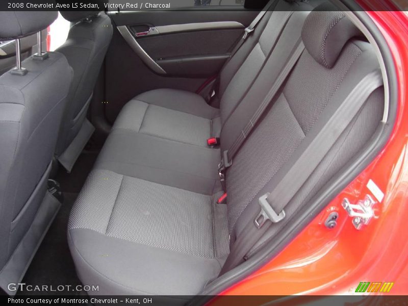 Victory Red / Charcoal 2008 Chevrolet Aveo LS Sedan