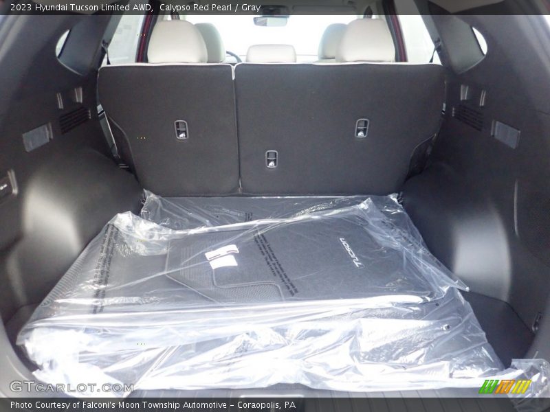 Calypso Red Pearl / Gray 2023 Hyundai Tucson Limited AWD
