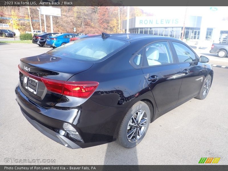 Aurora Black / Black 2023 Kia Forte LXS