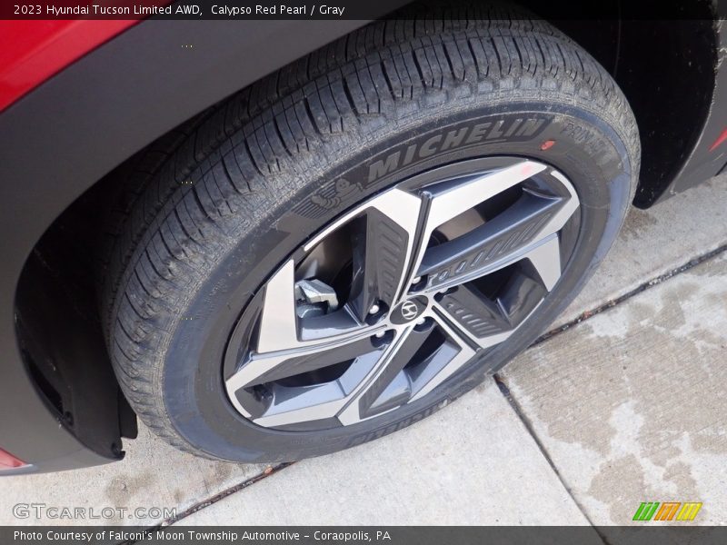 Calypso Red Pearl / Gray 2023 Hyundai Tucson Limited AWD