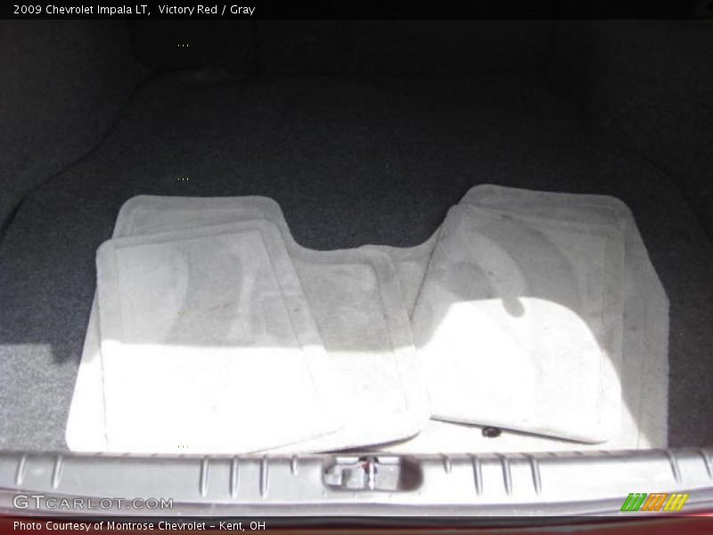 Victory Red / Gray 2009 Chevrolet Impala LT