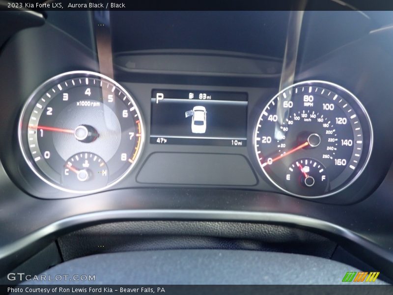 Aurora Black / Black 2023 Kia Forte LXS