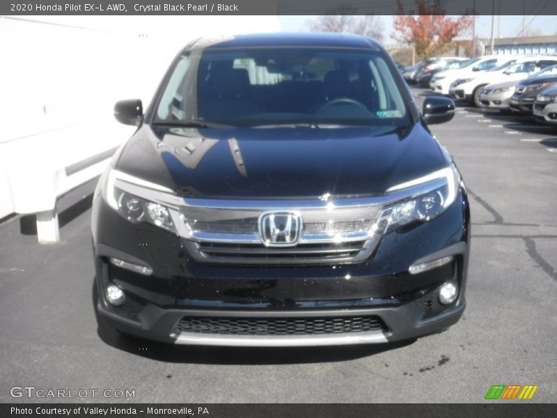 Crystal Black Pearl / Black 2020 Honda Pilot EX-L AWD
