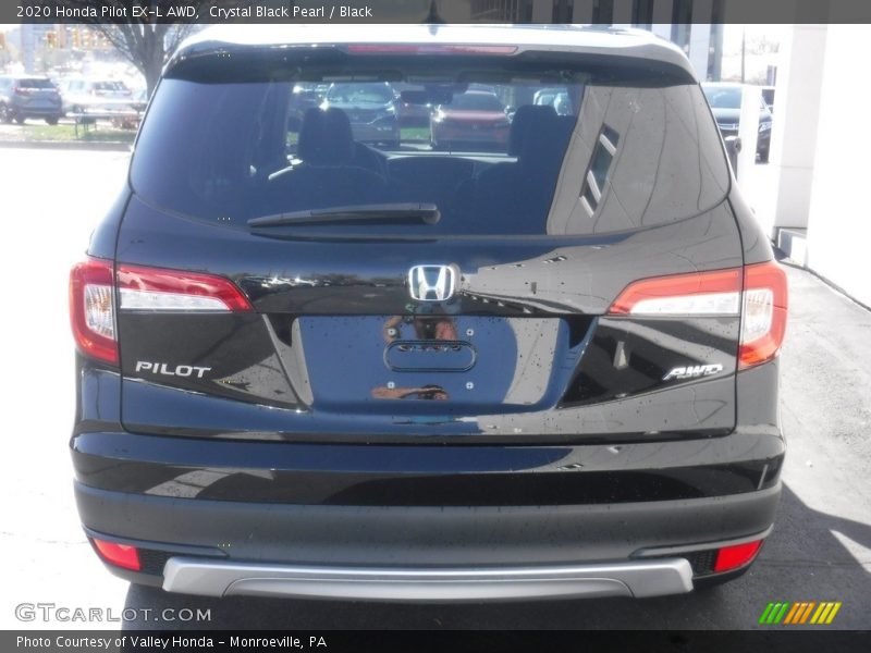Crystal Black Pearl / Black 2020 Honda Pilot EX-L AWD