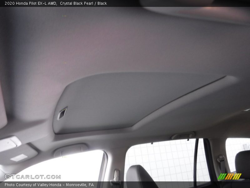 Crystal Black Pearl / Black 2020 Honda Pilot EX-L AWD