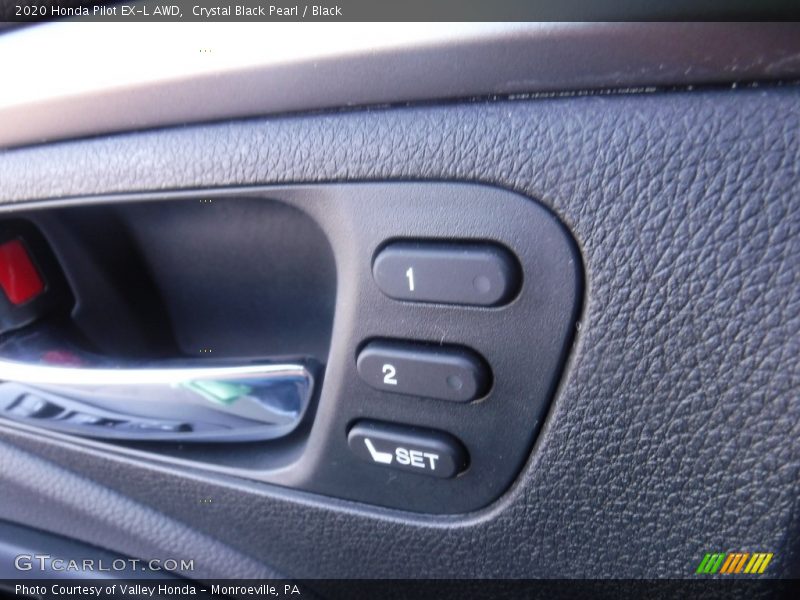 Crystal Black Pearl / Black 2020 Honda Pilot EX-L AWD