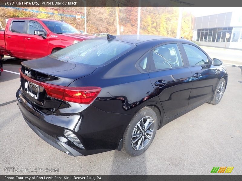 Aurora Black / Black 2023 Kia Forte LXS