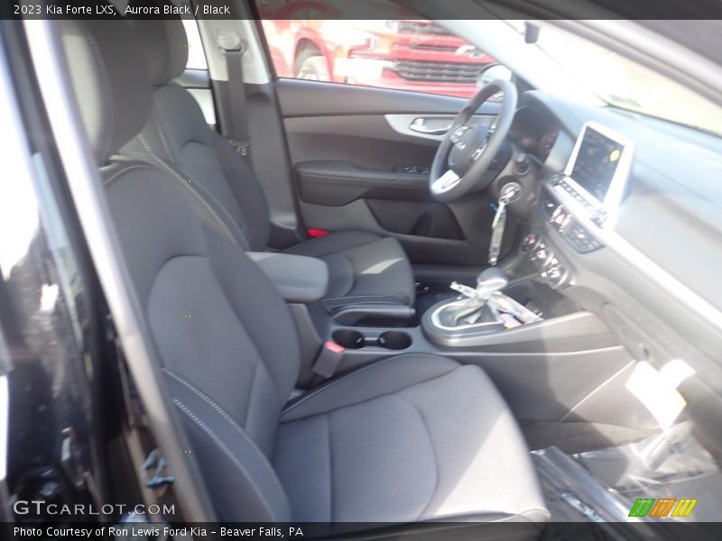 Aurora Black / Black 2023 Kia Forte LXS