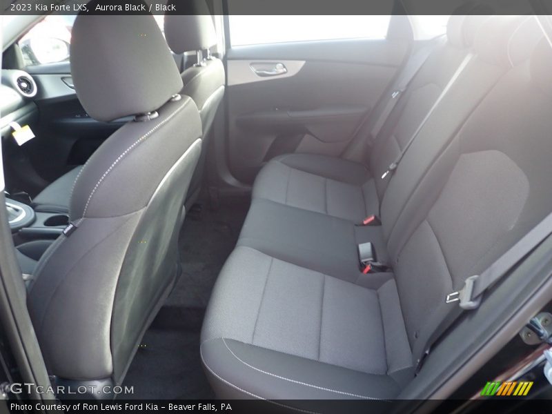 Aurora Black / Black 2023 Kia Forte LXS