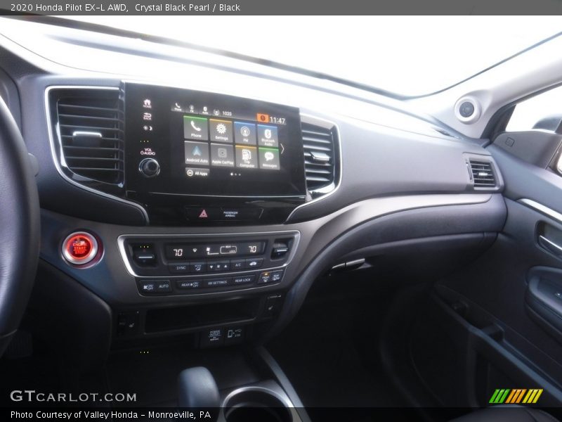Crystal Black Pearl / Black 2020 Honda Pilot EX-L AWD