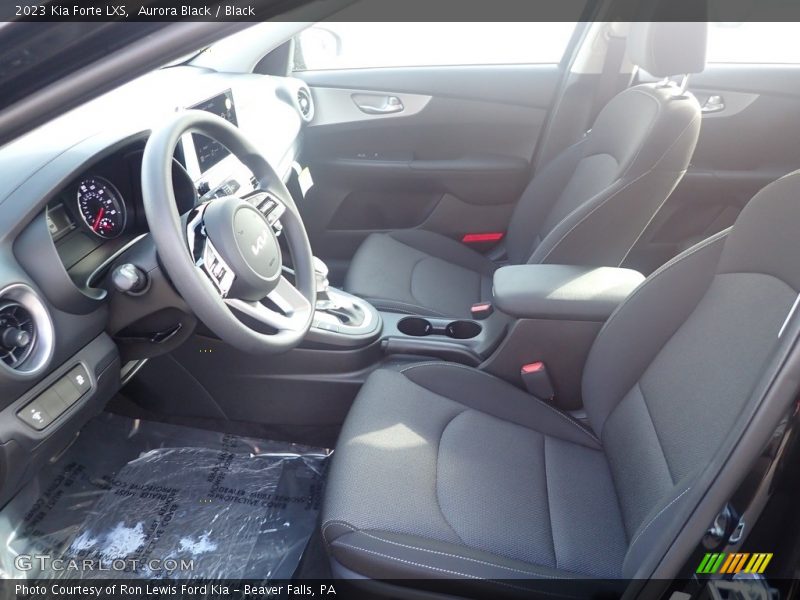 Aurora Black / Black 2023 Kia Forte LXS