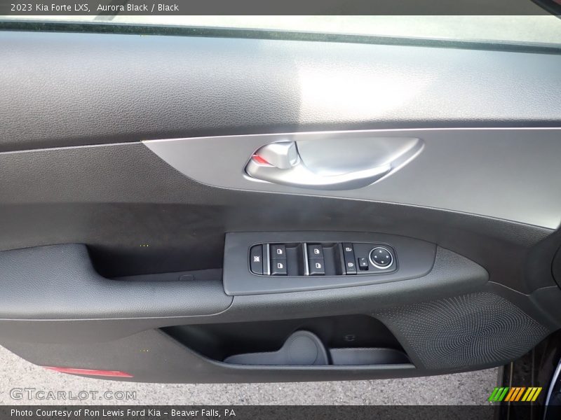 Aurora Black / Black 2023 Kia Forte LXS